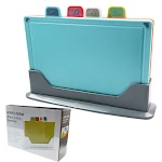 Four Piece Set Of Household PP Thickened Plastic Cutting Board And Fruit Cutting Board, Durable and Easy to Clean — photo 2