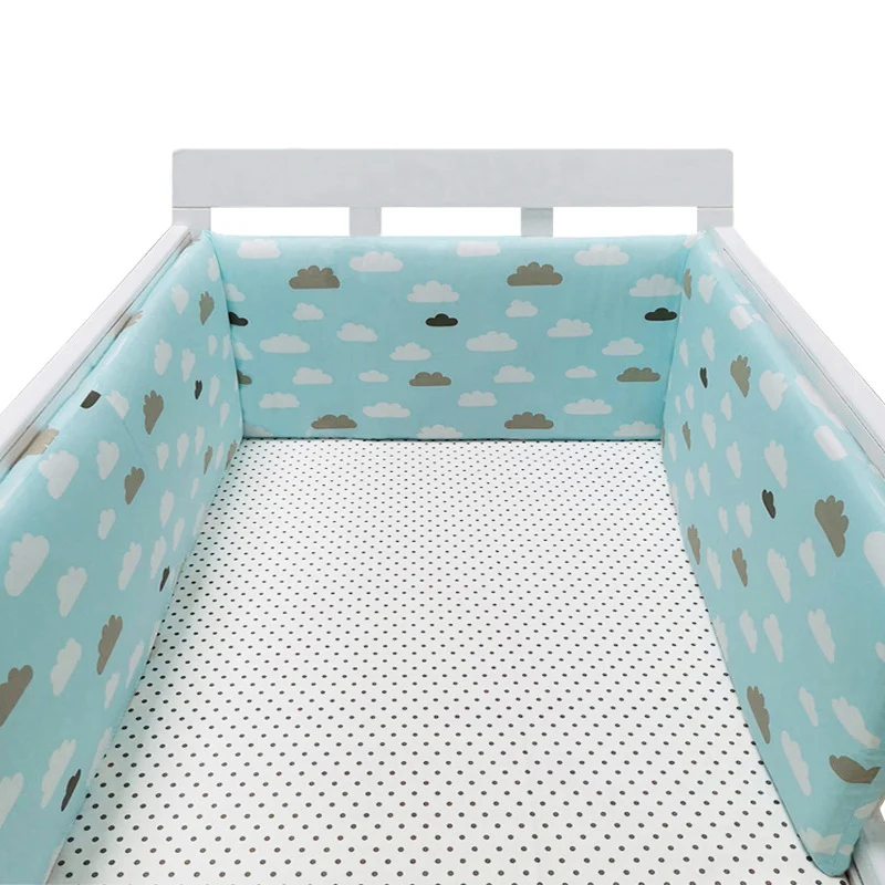 Baby Four Seasons Bed Fence Anti-fall Cotton Safe Sleep Solution Provides Protection and Comfort for Your Little One — photo 13