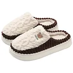 Pantufas térmicas de algodão de inverno para homens. Conforto e aquecimento para seus pés em casa. Perfeitas para o inverno. — foto 2