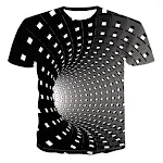 T-shirt 3D da uomo a maniche corte. Traspirante, leggero e ideale per l'estate. Design unici per comfort e stile quotidiano, perfetto per le attività. — foto 1