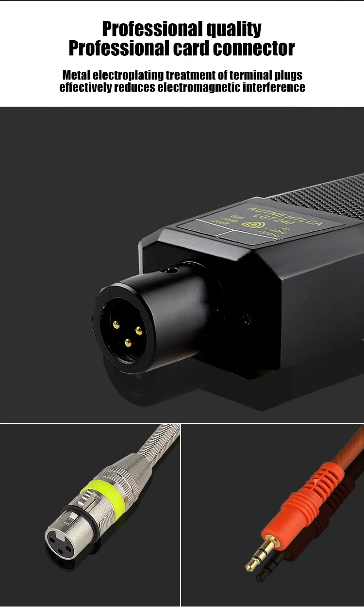 Title 9, Recording Capacitor Microphone Sound Card Set f...