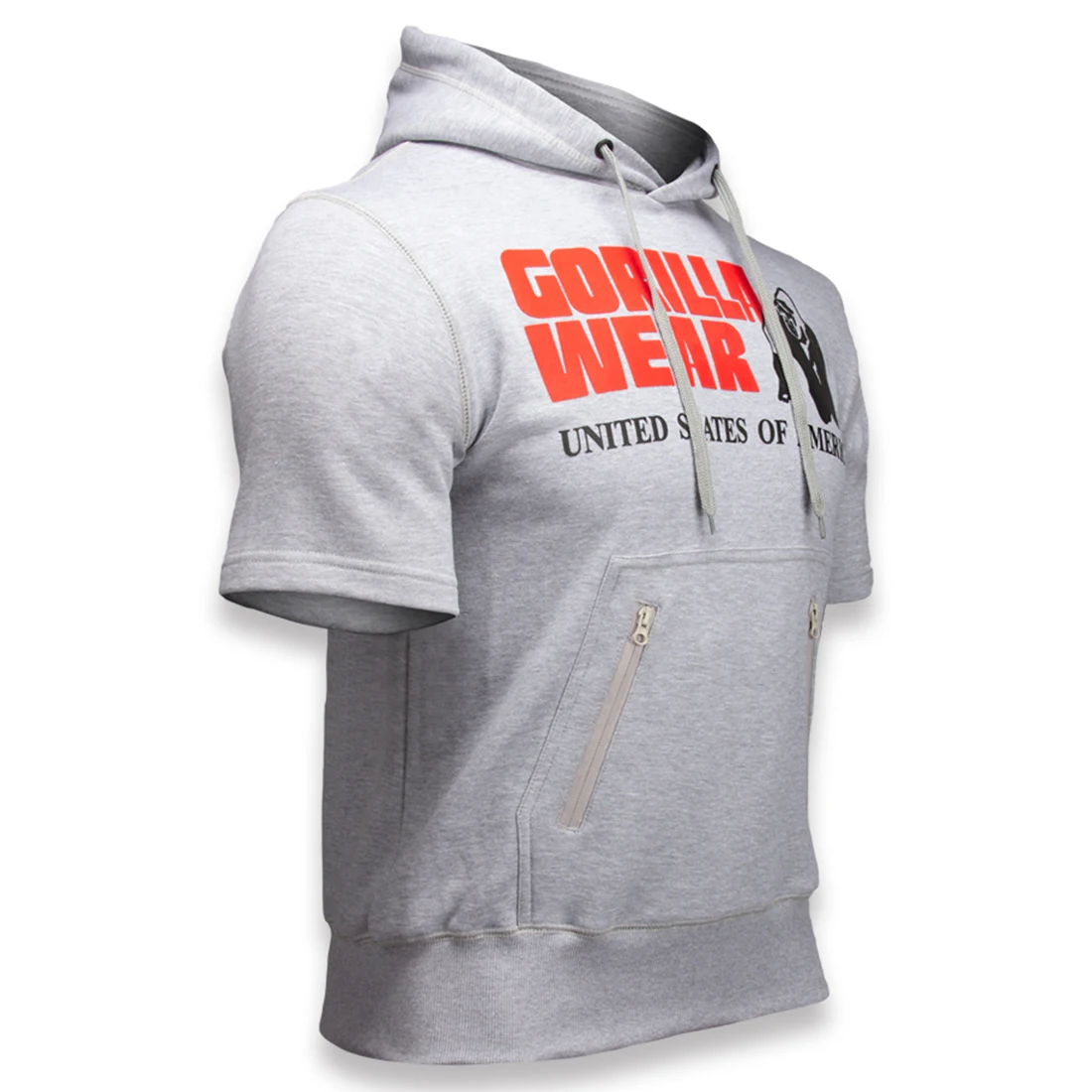 Moletom com capuz fitness para alto desempenho. Tecido respirável e confortável, ideal para treinos intensos e atividades esportivas. — foto 3