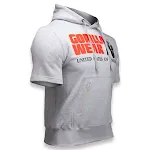 Moletom com capuz fitness para alto desempenho. Tecido respirável e confortável, ideal para treinos intensos e atividades esportivas. — foto 3
