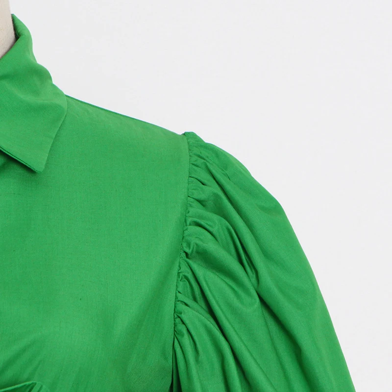 Title 13, British Princess Ruffle Top Single Breasted Lapel