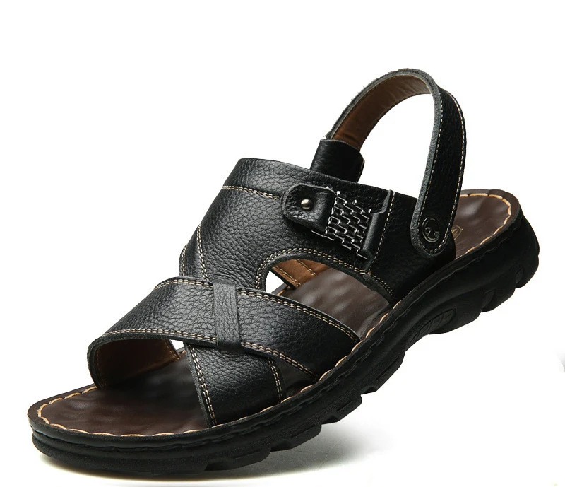 Men's Summer Slippers, New Trend, Soft Sole, Dual Use Beach Sandals. Perfect for older men and dads. Comfortable and ver — photo 5