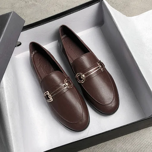 Title 1, New All-match One-step Flat Retro Single Shoes ...