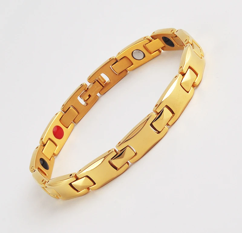 Title 5, Bracciale magnetico coreano in acciaio inox per...