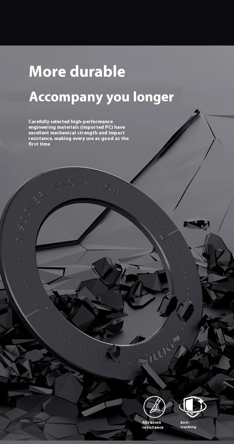 Title 15, Magnetic Ring Tablet Computer Stand Vertical. E...