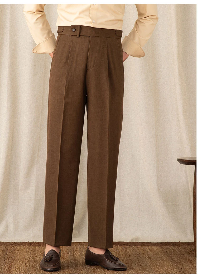 Title 6, Pantalon de costume droit décontracté pour homm...