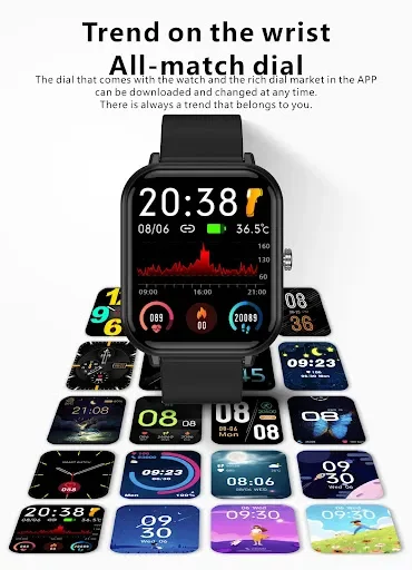 Title 9, Q9 Pro Smart Bracelet Multi-function Watch Trac...