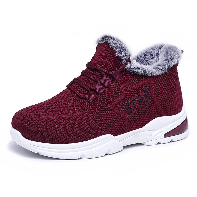 Fashion Casual Plus Velvet Thick Cotton Shoes for ultimate comfort and warmth. Perfect for everyday wear and staying coz — photo 1