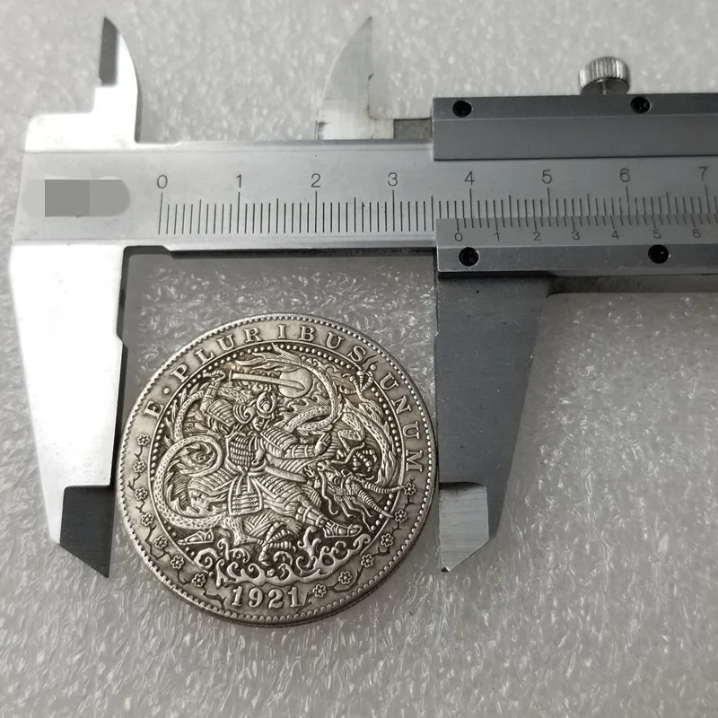 Moeda Comemorativa Samurai Vagrant Silvering — foto 1