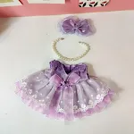 Pink Plaid Suspender JK Skirt