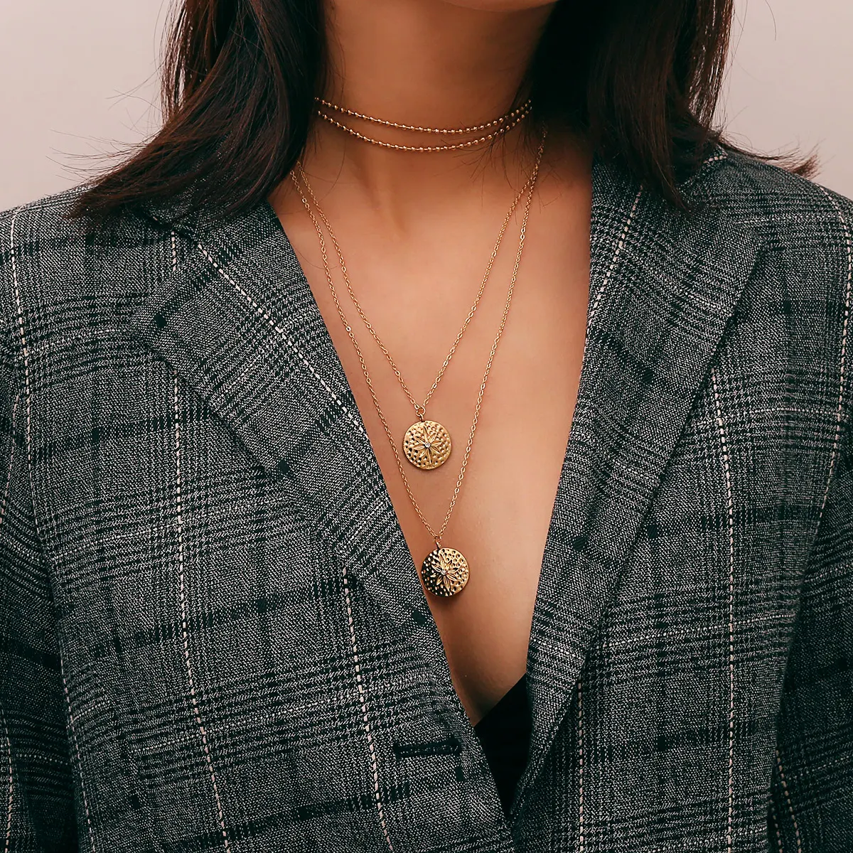 Meerlagige legering Hangketting — foto 1