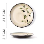 Glaze Kiln hand painted ceramic plate cutlery, elegant tableware for serving. Enjoy the artisan beauty in every meal you — photo 6