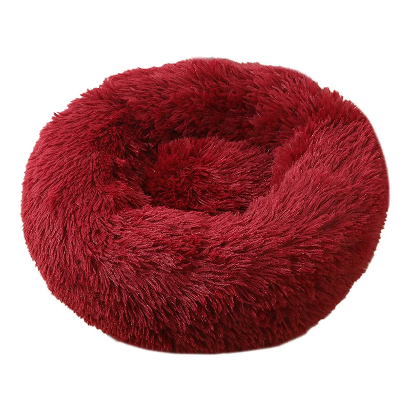 Super Soft Plush Round Removable and Washable Cushion Winter Pet Supplies, providing ultimate comfort and easy cleaning — photo 2