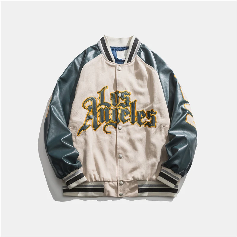 Title 2, Japanese Baseball Collar Jacket Preppy Fashion ...