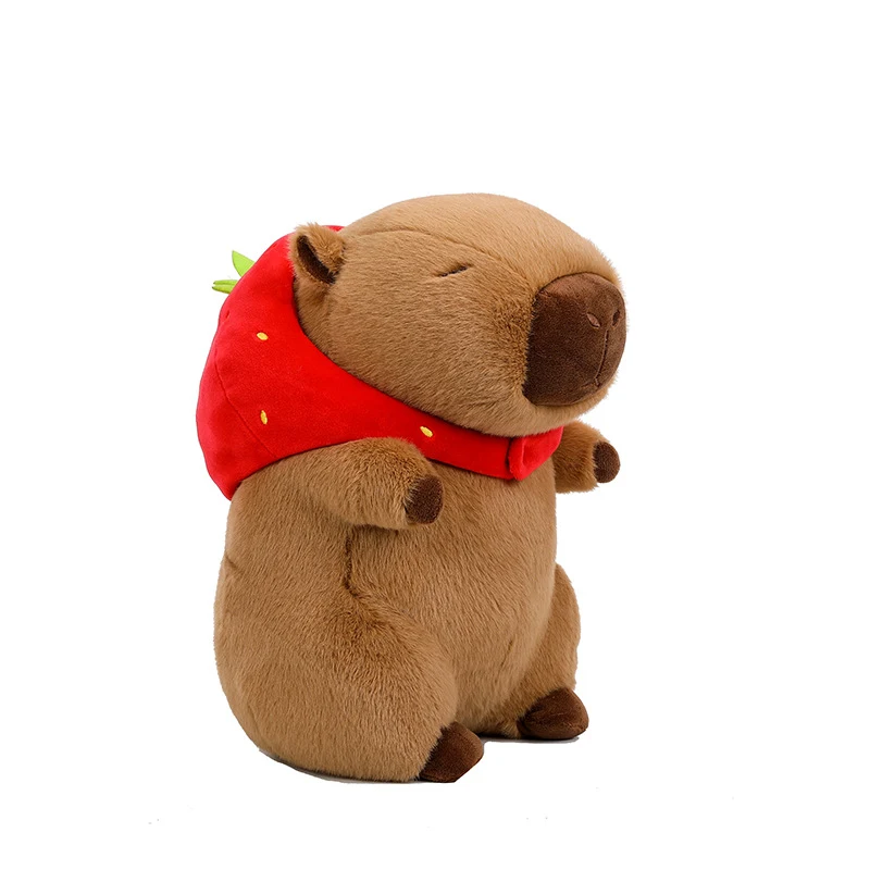 Pelúcia Criativa de Capivara de Desenho Animado para Crianças Brinquedo Macio e Abraçável Companheiro Perfeito para Brincar e Aconchegar Presente Ideal — foto 5