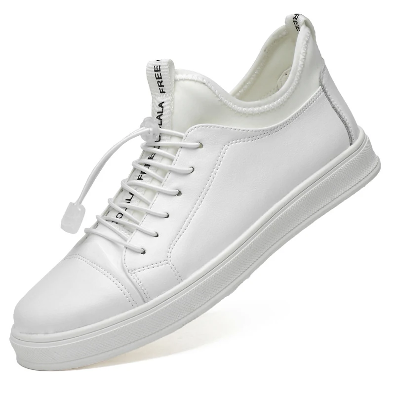 Sapatos Coreanos de Moda Masculinos Respiráveis Low Top Casuais Conforto e Estilo para o Dia a Dia Calçados Leves e Versáteis. — foto 5