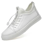 Sapatos Coreanos de Moda Masculinos Respiráveis Low Top Casuais Conforto e Estilo para o Dia a Dia Calçados Leves e Versáteis. — foto 5
