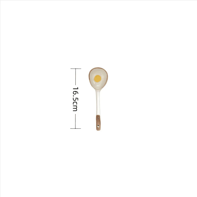 Simple SUNFLOWER Ceramic Poached Egg Household Creative Tableware. Enjoy perfectly poached eggs with this stylish and ea — photo 2