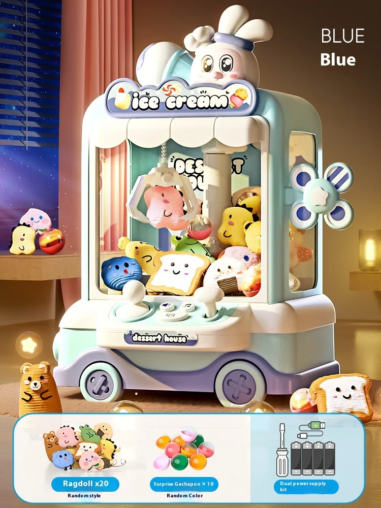 Mini Máquina de Garra Elétrica Gashapon de Brinquedo Doméstico Infantil Diversão Garantida Fácil de Usar Presente Perfeito Entretenimento Doméstico — foto 7