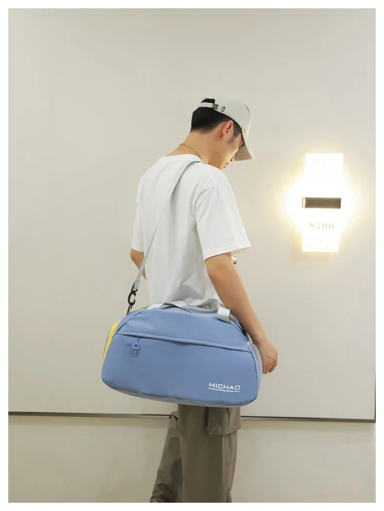 Title 6, Large Capacity Dry Wet Separation Fitness Trave...