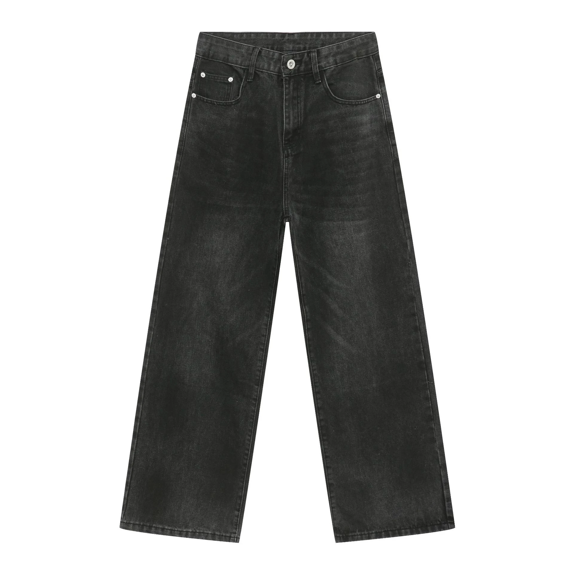 Men's Fashion Casual Loose Straight Jeans – Comfortable and stylish jeans for everyday wear. Relaxed fit, straight leg, — photo 19