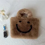 Bolsa Mensageiro de Ombro de Grande Capacidade para Meninas Fofas em Pelo de Coelho Moda Ideal para Levar Tudo com Estilo — foto 15