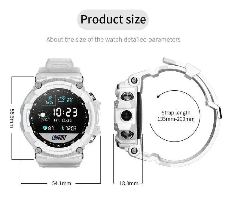Title 1, IP67 Waterproof Smart Bluetooth Sports Watch fo...