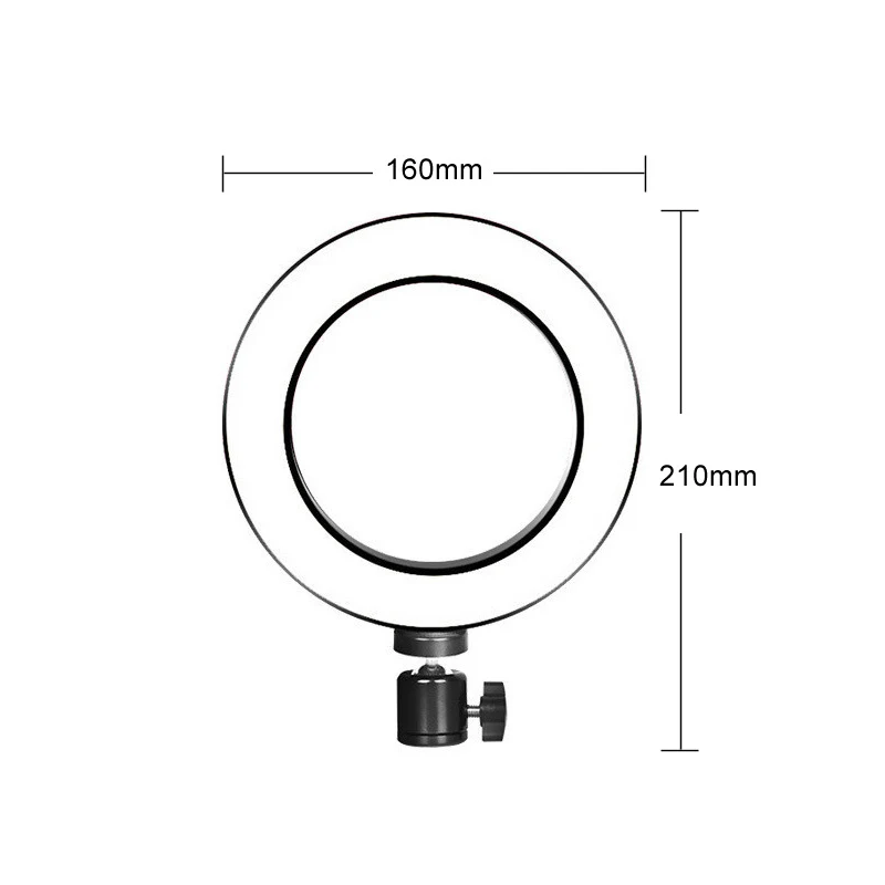 Title 3, Ring Light LED 6 Polegadas, Compatível com Appl...