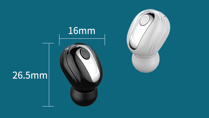 Wireless Bluetooth Headset Mini In Ear Sports Mono Bluetooth 5.0 Stereo TWS for comfortable hands-free calls and music l — photo 2