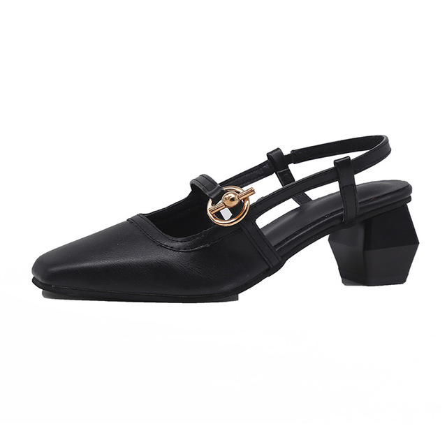Retro sandalen met blokhak voor dames, combineer vintage stijl met optimaal comfort. Ideaal voor een modieuze uitstraling. — foto 3