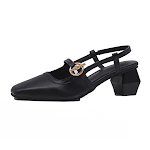 Retro sandalen met blokhak voor dames, combineer vintage stijl met optimaal comfort. Ideaal voor een modieuze uitstraling. — foto 3