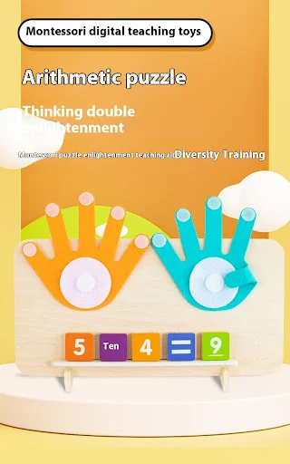 Title 11, Finger Math Puzzle Addizione e Sottrazione Gioc...