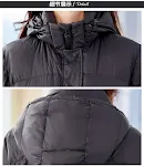 Chaqueta de plumón de ganso blanca para mujer Nueva. Cálida y ligera, ideal para invierno. Abrígate con comodidad y estilo. — foto 3