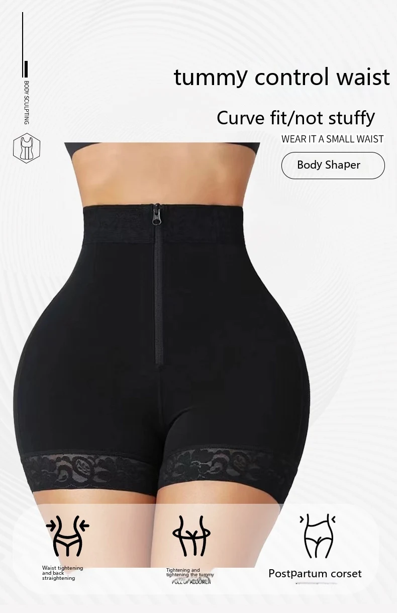 Neue Hüftstraffende Kleidung Bauchweg Hose Reißverschluss Hüftlifting für eine schlankere Silhouette und mehr Selbstbewusstsein. — foto 10