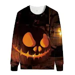 Maglione Pullover Uomo Casual Stampato Abbigliamento Fashion Comodo e Versatile Perfetto per l'Uso Quotidiano Ideale per Autunno e Inverno Design Moderno — foto 1