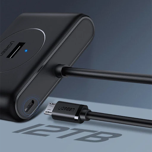Title 2, USB Extender 3.0 set with 4 ports, cable separa...