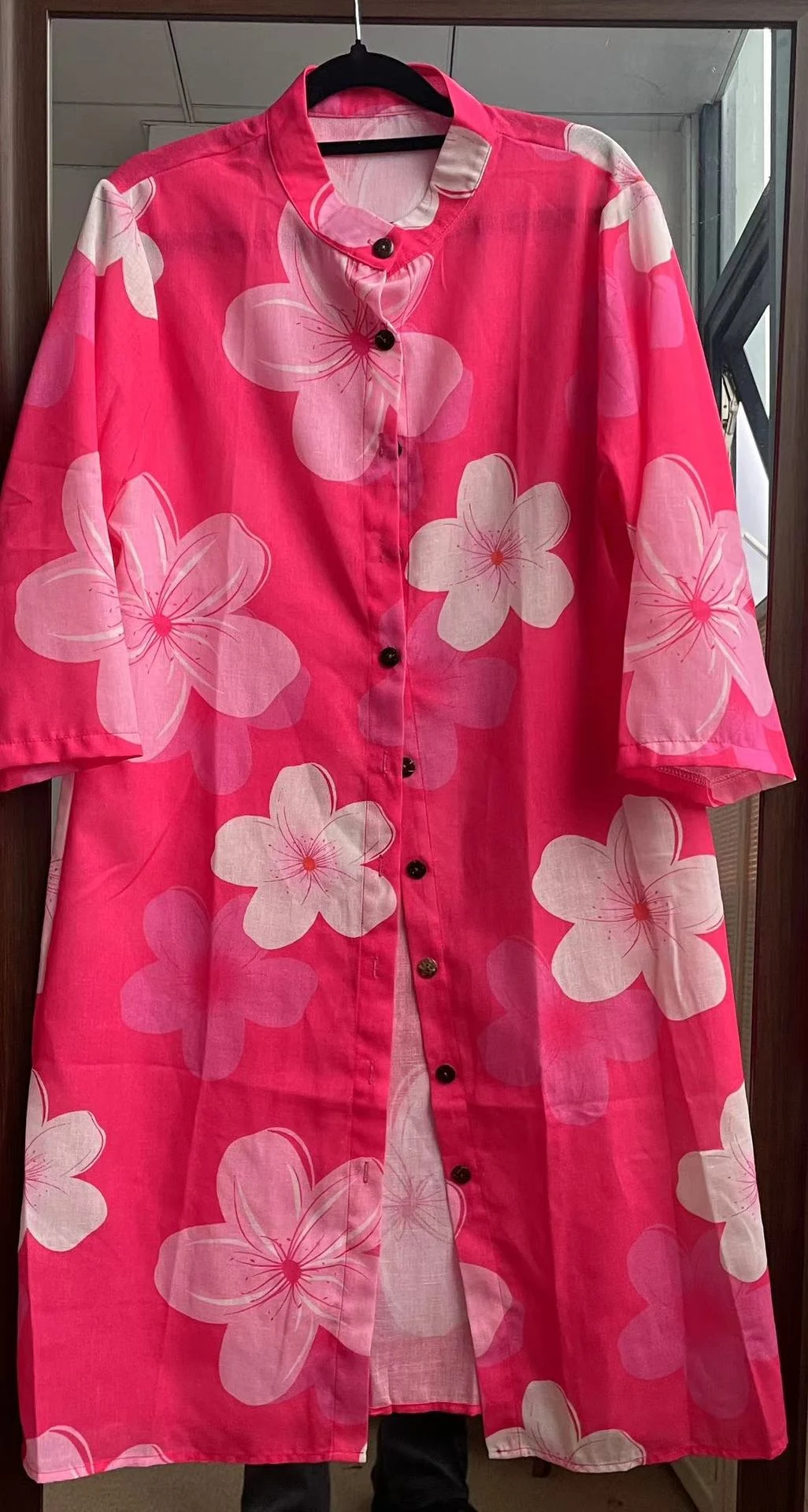 Title 12, Womens Pattern Cotton And Linen Dress