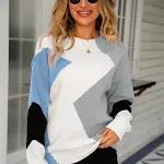 Blue and white grey