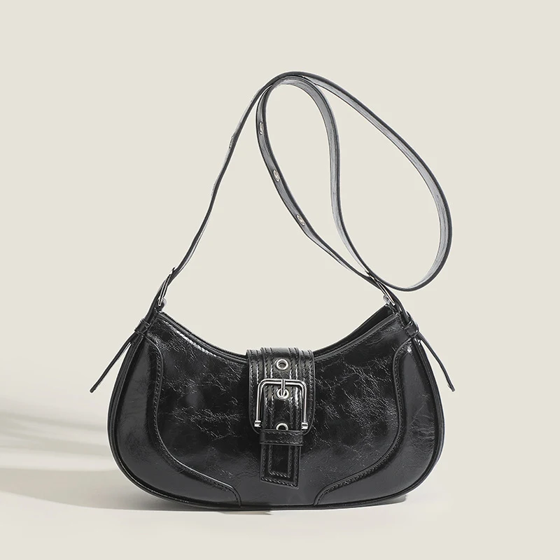 Bolsa de ombro retrô feminina "Hot Girl" para axila, acessório moderno e estiloso para mulheres. Ideal para carregar o essencial com praticidade e elegância. — foto 7