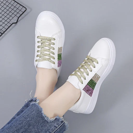Title 2, Womens Soft Bottom Plate Retro Casual Shoes. C...