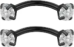 Black 1.2X8X3mm