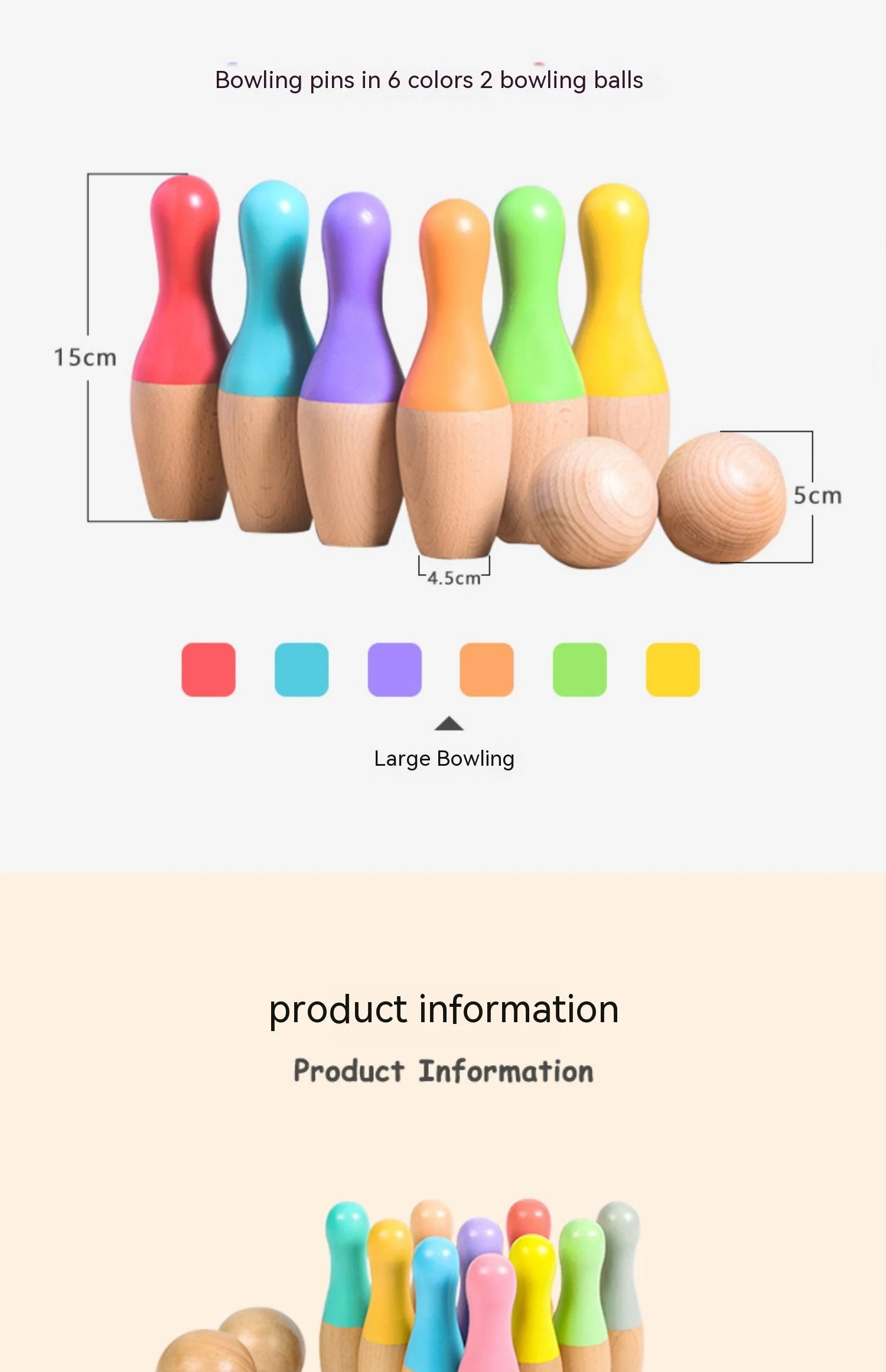 Kit de Boliche Infantil Educativo para Jardim de Infância Bebê Casa de Brincar Interior Esportes Pai-Filho — foto 16
