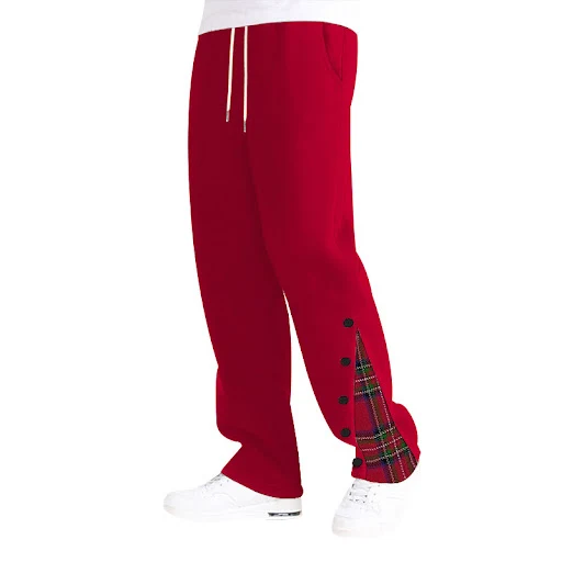 Title 34, Pantalon décontracté américain pour homme Block...