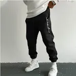 Men's Autumn Leisure Printed Minimalism Casual Pants. Comfortable and stylish for everyday wear. Versatile design for a — photo 5
