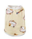 Spring and summer new pet vest with cute dinosaur design. Adorable cat and puppy clothes, perfect for small dogs. Keep y — photo 1