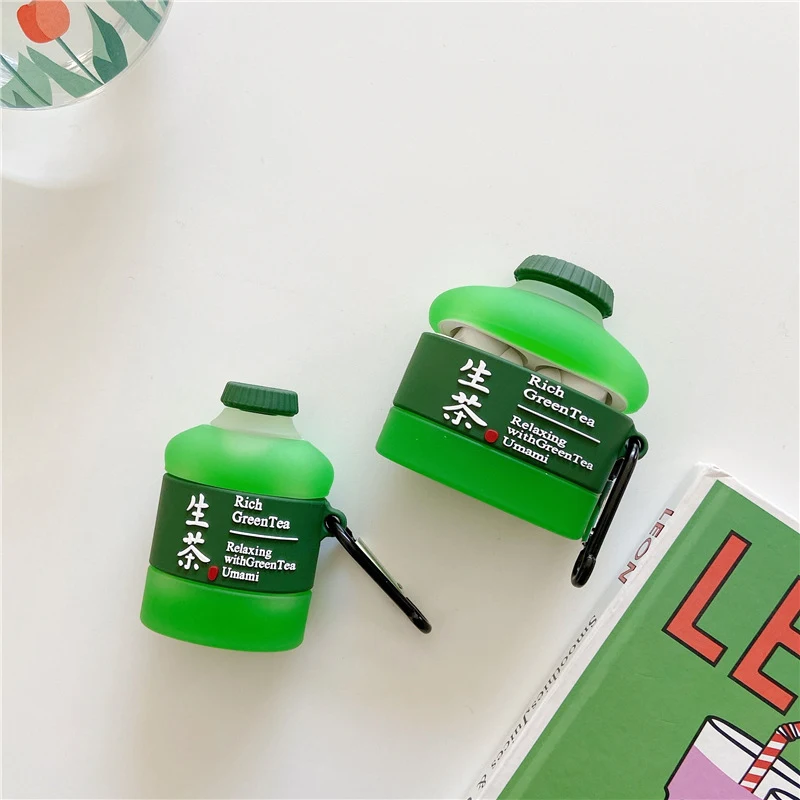 Title 5, Funny tea drink bottle Bluetooth wireless earph...
