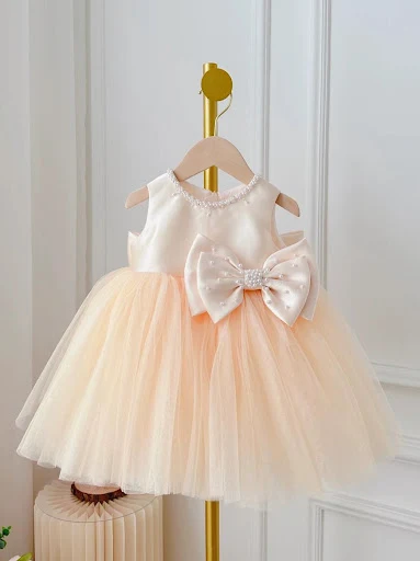 Title 6, Mädchen Sommerkleid Langarm-Mantel Pettiskirt C...